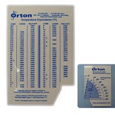 orton cone bending chart