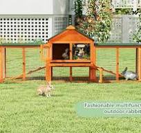Amazon.com: COZIWOW Jaula de madera extragrande de 82 ...