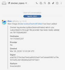 Download rocket.chat for macos 10.10. Diun Friendly Docker Image Update Notifier
