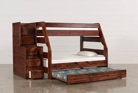 We sell full beds, twin beds, as well as bunk and loft beds to make sure your child is getting enough sleep to take on their days with vigor, dressers and. Sedona Twin Over Full Bunk Bed With Trundle Mattress Stairway Chest Living Spaces