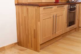 Use toggle bolts when mounting to drywall, but only when the cabinet cannot be attached to a wall stud. Installing Cabinet End Panels In Solid Oak Kitchens Solid Wood Kitchen Cabinets Information Guides