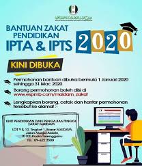 Bantuan sumbangan tabung perkhidmatan pendidikan luar negara. Zakat Bantuan Zakat Pendidikan Ipta Urus Setia Penerangan Darul Iman Updi Facebook