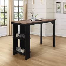 Bar height stools are generally 28 to 36 inches high, and can be too high for most counter height tables. Latitude Run Campea Counter Height Dining Table Wayfair