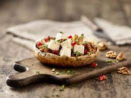 Leckere ideen für veganer portobello pilze sind in den usa schon seit langer zeit ein beliebtes lebensmittel. Gefullter Portobello Pilz Mit Feta Granatapfelkernen Bora