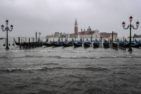 with waters rising and its population