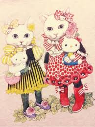 uniqlo ヒグチユウコ hello kitty tシャツ ハローキティの写真 猫 描き方 ヒグチユウコ