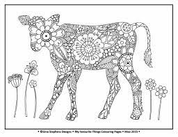 Cartoon farm animals characters coloring book page. Pin On Colour Adults