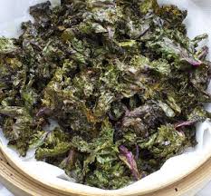 Toaster Oven Kale Chips W Anchovy Dijon Vinaigrette In 2020 Kale Chips Paleo Recipes Paleo