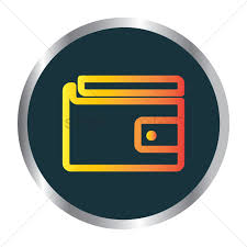 Pin the clipart you like. Ewallet Icon Vector Image 1633665 Stockunlimited