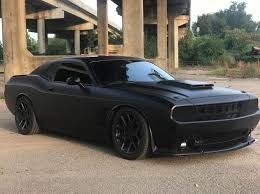 Matte Black Dodge Challenger Srt Luks Arabalar Hayalinizdeki Arabalar Dodge Challenger