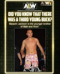 For those that have followed Matt and Nick Jackson throughout their  careers, you'll be aware of their younger brother Malachi Jackson but for  those who were not aware, here is a little