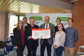 Ostrin scheler, std mahnke, str felkel, std gamstätter unten v.l.n.r.: Abschlussveranstaltung In Der Kbs Bayreuth Hilfe Fur Anja E V Gemeinsam Gegen Leukamie