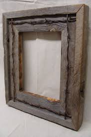 Wooden Picture Frame Decorating Ideas 7 Barn Wood Frames Barn Wood Picture Frames Picture On Wood