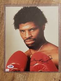 Leon Spinks Autographed Memorabilia