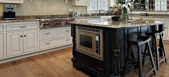 Optimal kitchen upper cabinet height best wall mounted kitchen. Two Tone Kitchens Combine Light And Dark Cabinets For A Striking Style Mission Kitchen And Bath