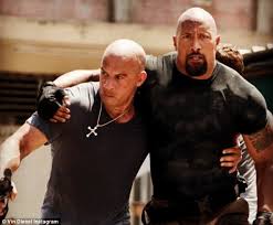 Until the next time, let's just watch the rock and the diesel fight it out in an argentinian chop. Vin Diesel Defends Dwayne Johnson In Fast 9 Feud Daily Mail Online