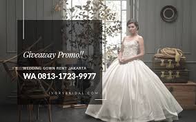Promo Wa 0813 1723 9977 Harga Sewa Gaun Pengantin Baju Gaun Pengantin By Wedding Dress Rental Online Medium