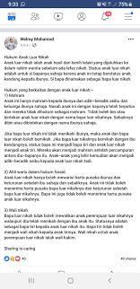 Adalah dalam anak yang dilahirkan dalam atau sebagai akibat perkawinan yang sah. On Twitter Read It Guys Hukum Anak Luar Nikah