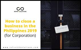 Abc co. will be closing its business on [date, ex. How To Close A Business In The Philippines 2019 For Corporation Infinit3 Solutions Marketing And Consulting Agency