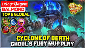Mobile legends saber best build 2021. Cyclone Of Death Ghoul S Fury Mvp Play Top 6 Global Balmond IÄ¸log Yagom Mobile Legends Cmc Distribution English
