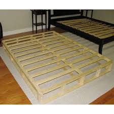 8 Wood Box Spring Foundation Pallet Bed Frame Diy Diy Storage Bench Plans Diy Bed Frame