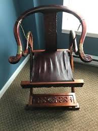 | set of 8 antique style mahogany chippendale dining chairs reproduction 1990. Antique Wide Wooden Chair With Leather Seat Ebay