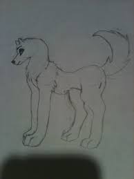 See more ideas about anime wolf, wolf art, fantasy wolf. Anime White Wolf Drawing By Cloveassassin14 Dragoart Com