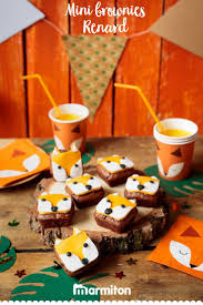 Mini Brownies Renard Recette Mini Brownies Au Chocolat Gateau Renard Mini Brownies
