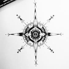 Fast shipping to all countries within eu. Doodle Doodle Doodle Art Artist Snowflake Draw Drawing Ink Black Pen Penart Winter Compass 8 Moleskine Sketch Sketchbook Line Lineart Ze Snow Flake Tattoo Compass Tattoo Art Pens