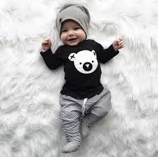 Pyjama long paw patrol pour enfant. Muqgew Enfants Vetements Ensemble Dessins Anime Koala T Shirt Tops Pantalon Raye Bebe Garcon Vete Vetement Bebe Garcon Tenues Pour Bebe Garcon Vetements Bebe