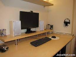 Ikea saljan countertop desk 2021 gaming and workstation setup. Ikea Desk Riser Hack Novocom Top