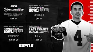 Espn is the acronym for entertainment and sports programming network, which is the sports tv network that has also branched out into websites and even a magazine. Ea Sports Espn Plot Extensive Madden Nfl 20 Programming Esports Insider