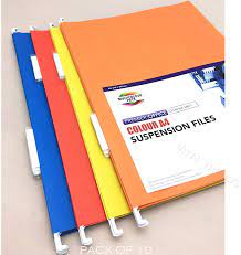 Maybe you would like to learn more about one of these? 20 X Colour A4 Hanging Suspension Files Tabs Inserts Filing Cabinet Folders Set Amazon Co Uk Stationery Office Supplies