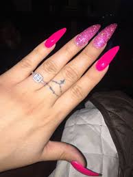 Pin By Applying Pressure On Pink Nails Long Nails Nails This nail color makes you look more romantic and girlish. pink nails