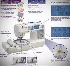 Brother Se400 Review Why This Machine Is You Best Bet For Sewing And Embroidery Brother Embroidery Machine Embroidery Machine Reviews Brother Se400
