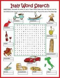 Birthday Celebration Word Search Pro Answers All About Italy Word Search Learning Italian Italy For Kids All About Italy