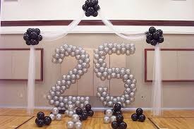 Wall Decor 25th Wedding Anniversary Party 25th Anniversary Decorations 25th Anniversary Party Decorations