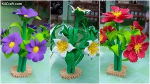 Maybe you would like to learn more about one of these? Diy Foam Sheet Flowers Craft Ideas For Spring Kids Art Craft