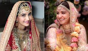 She tied the knot with virat kohli on december 11. Recapturing Wedding Memories Of Top Bollywood Actress In Bridal Wear