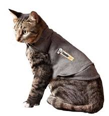 Thundershirt Large Grey Cat Calming Polo