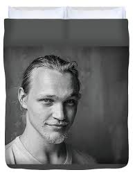 Monochrome Portrait Of A Cool And Zip Pouch by Sami Sert