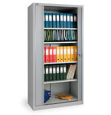 Maybe you would like to learn more about one of these? Kd 144 Office Cupboard 4 Shelves With Roller Shutter Doors