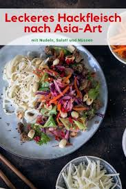 Bun Bo Nam Bo Rezept Hackfleisch Vietnamesische Kuche Lecker