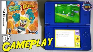 Outperforms the original nintendo 3ds. Spongebob Squarepants The Yellow Avenger Nds Nintendo Ds Dsi Xl Gameplay 4k Youtube