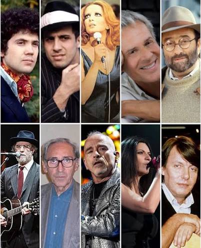 Meravigliosamente grandi artisti della vera musica Italiana ,ognuno di loro  la loro storia .