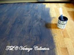 How To Chalk Paint Wood Laminate Floor Diy Flooring Wood Laminate Wood Laminate Flooring