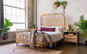 Charpai,1 charpaya or charpoy or manji (hindi : A Rattan Bed Will Bring On All The Bedroom Drama Architectural Digest
