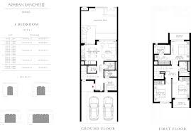 Find small w/basement, open floor plan, modern & more rancher / rambler style designs! Spring Townhouses At Arabian Ranches Phase 3 Floor Plan And Sizes