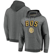 Poshmark makes shopping fun, affordable & easy! Men S Fanatics Branded Heathered Gray Charcoal Boston Bruins True Classics Signature Fleece Pullover Hoodie