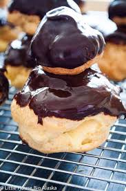 For this recipe you will need a food mixer with whisk attachment or an electric whisk, a piping bag fitted with a 1½cm/¾in plain nozzle, a piping bag mary's christmas choux wreath. Religieuse Choux Buns Little House Big Alaska